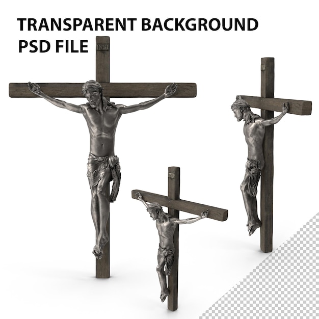 PSD jesus christ statue png