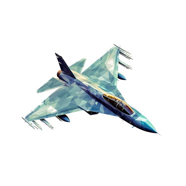 PSD jet fighter clip art image