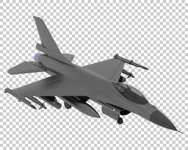 PSD 透明な背景の3dレンダリングイラストのジェット戦闘機