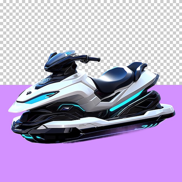 PSD a jet ski isolated object transparent background