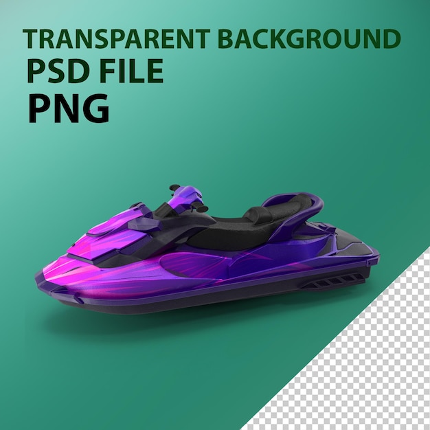 PSD jet ski png