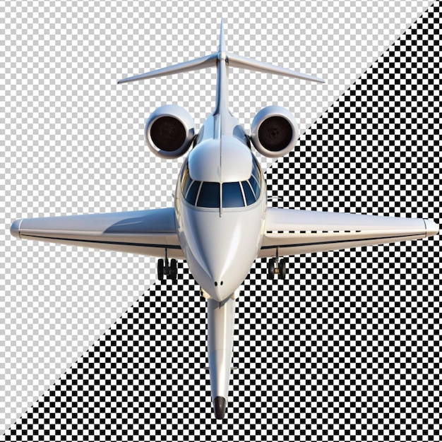 PSD jet on transparent background