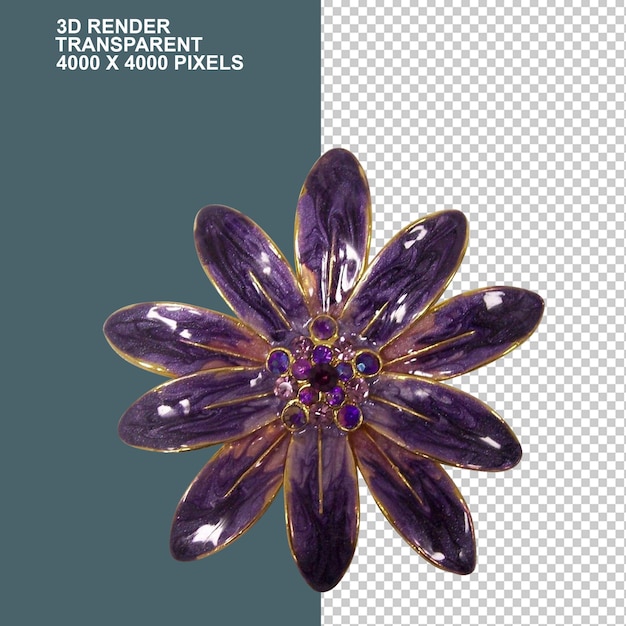 PSD jewellery brooch emerald crown jewels gemstoniwith purple gemestonesblue gemestonesemitation