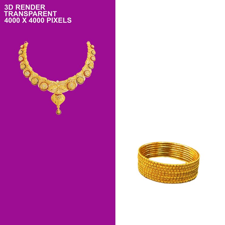 PSD jewellery transparent background