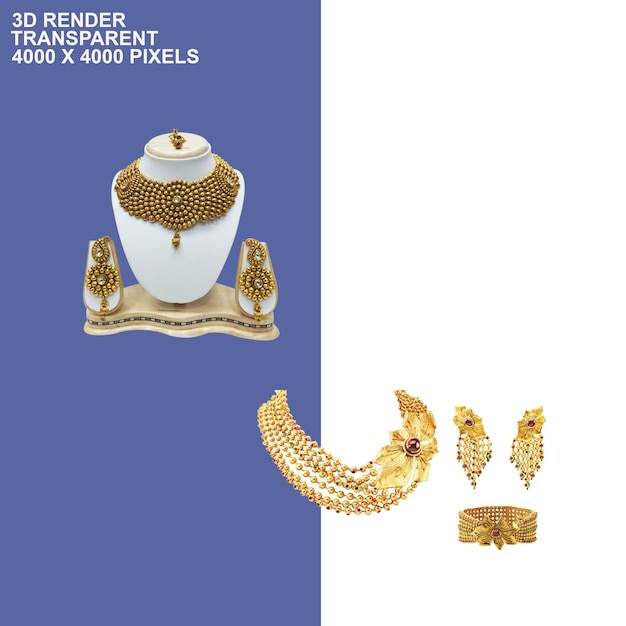 Jewellery transparent background