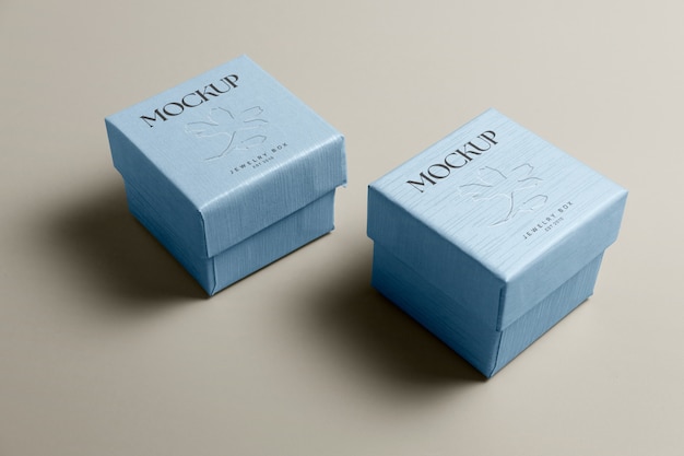jewelry box mockup