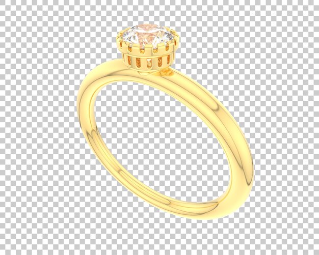 Jewelry isolated on background 3d rendering illustration