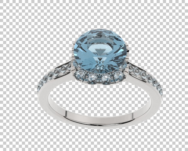 PSD jewelry isolated on background 3d rendering illustration