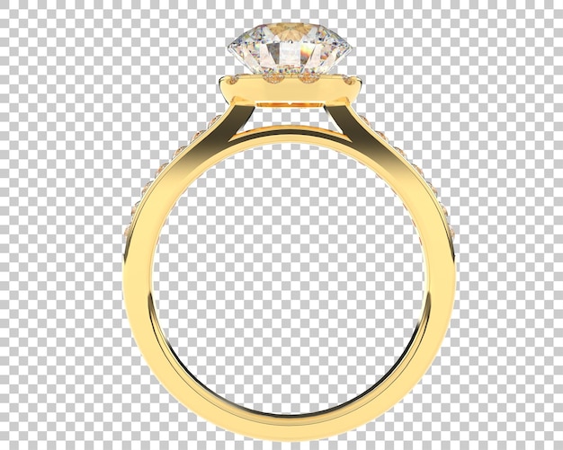 Jewelry isolated on background 3d rendering illustration