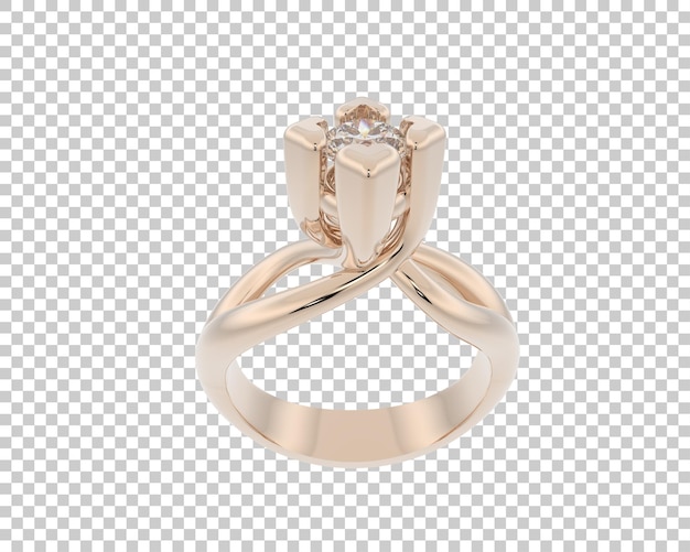 PSD jewelry isolated on background 3d rendering illustration