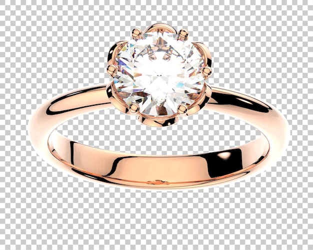 Jewelry isolated on background 3d rendering illustration