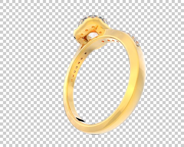 Jewelry isolated on background 3d rendering illustration