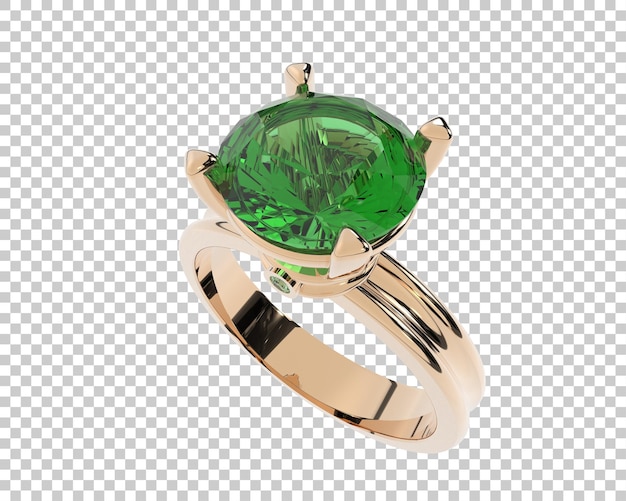 PSD jewelry isolated on background 3d rendering illustration