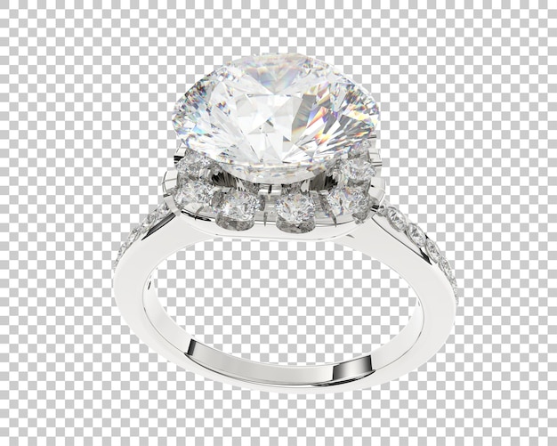 PSD jewelry isolated on background 3d rendering illustration