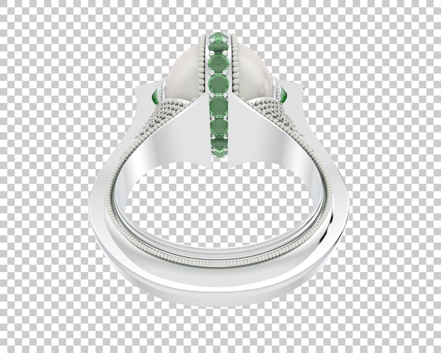 Jewelry isolated on background 3d rendering illustration