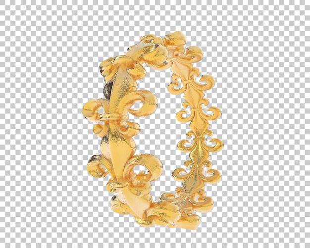 jewelry isolated on background 3d rendering illustration