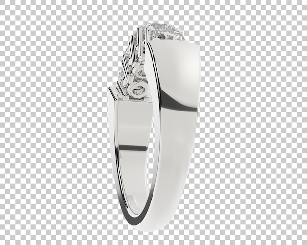 PSD jewelry isolated on background 3d rendering illustration