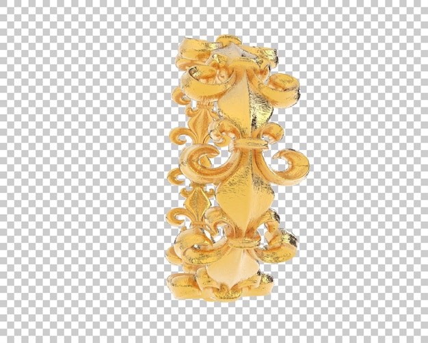 jewelry isolated on background 3d rendering illustration
