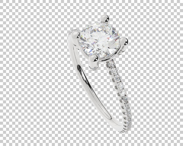 PSD jewelry isolated on background 3d rendering illustration