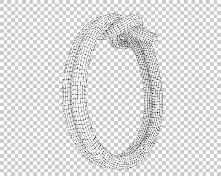 PSD jewelry isolated on background 3d rendering illustration