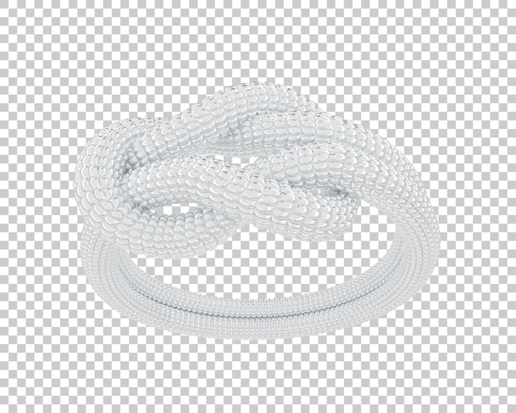 PSD jewelry isolated on background 3d rendering illustration
