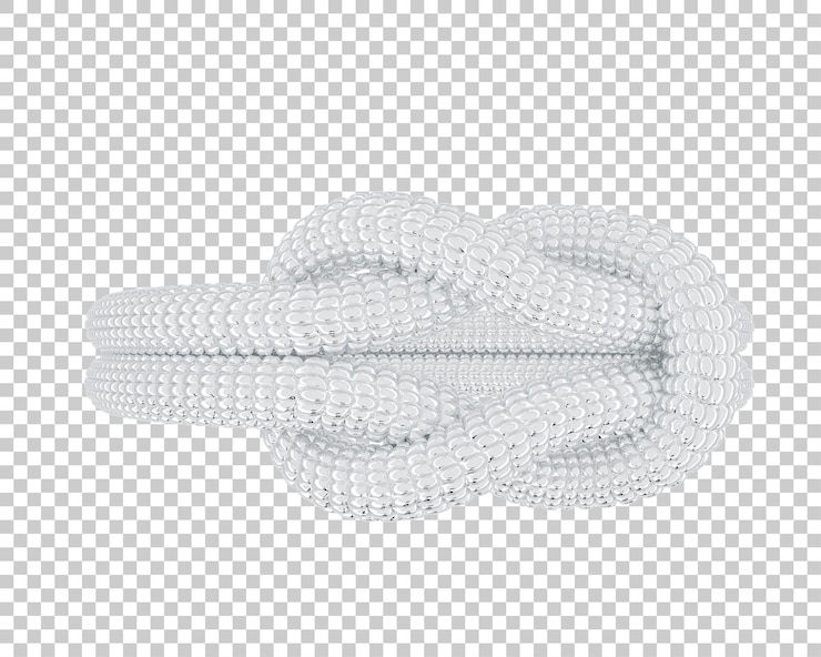 PSD jewelry isolated on background 3d rendering illustration