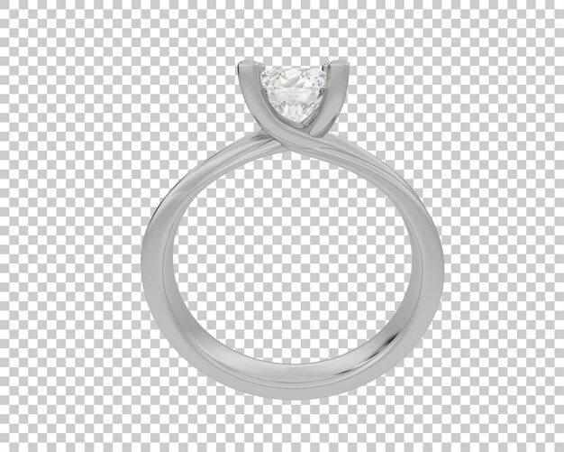 Jewelry isolated on background 3d rendering illustration