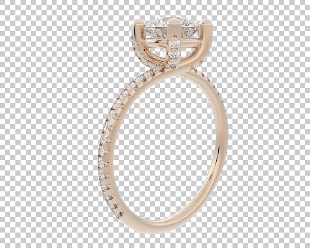 PSD jewelry isolated on background 3d rendering illustration