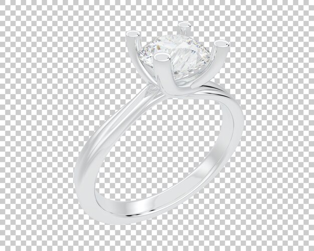 PSD jewelry isolated on background 3d rendering illustration