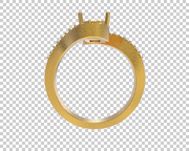 Jewelry isolated on background 3d rendering illustration