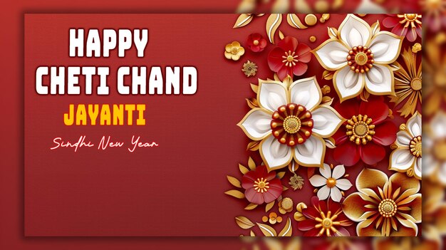 PSD jhulelal jayanti cheti chand is a sindhi hindu new year background