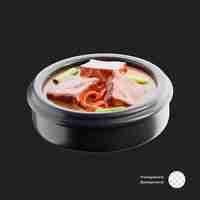 PSD jjigae korean food 3d icon