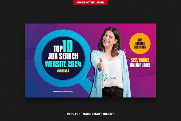 PSD jobs search youtube thumbnail