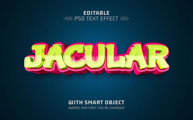 Jocularテキストスタイル効果
