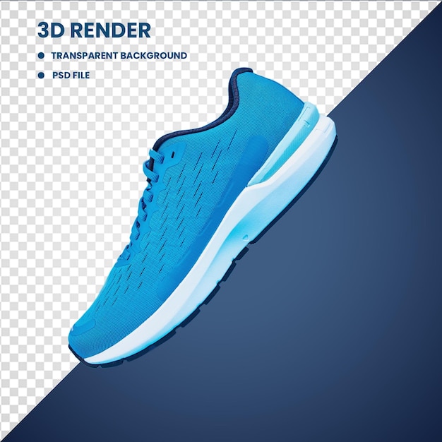 PSD jogger shoes 3d design