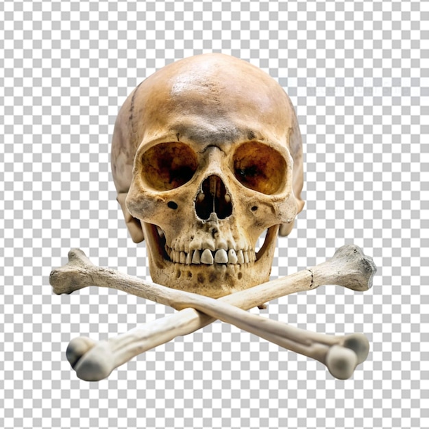 PSD jolly roger cranio isolato