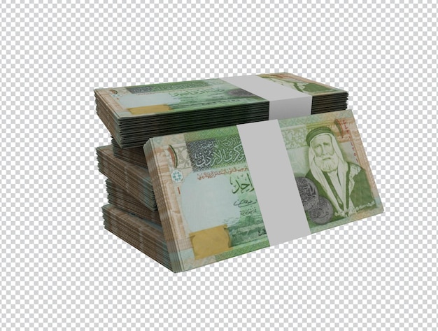 PSD jordanian money 1 dinar money packs