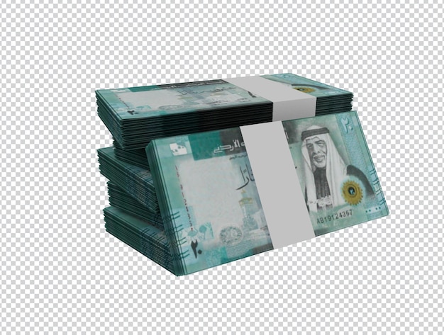 PSD jordanian money 20 dinar money packs