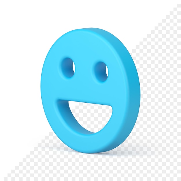 Joyful Emoji 3D Icon download in PNG, OBJ or Blend format