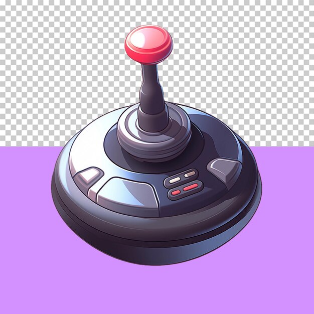PSD a joystick isolated object transparent background