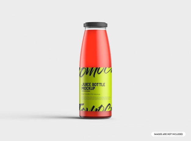 Juice Bottle Mockup