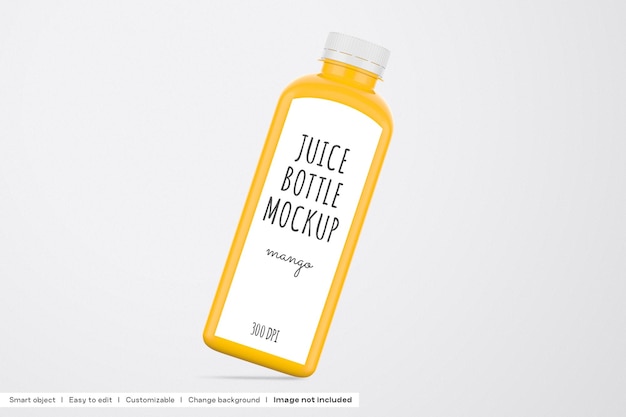 Juice Bottle Mockup