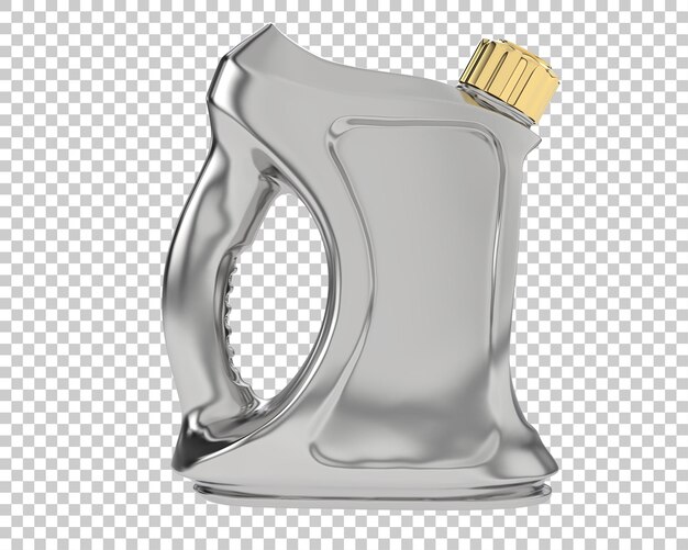 Juice jug on transparent background 3d rendering illustration