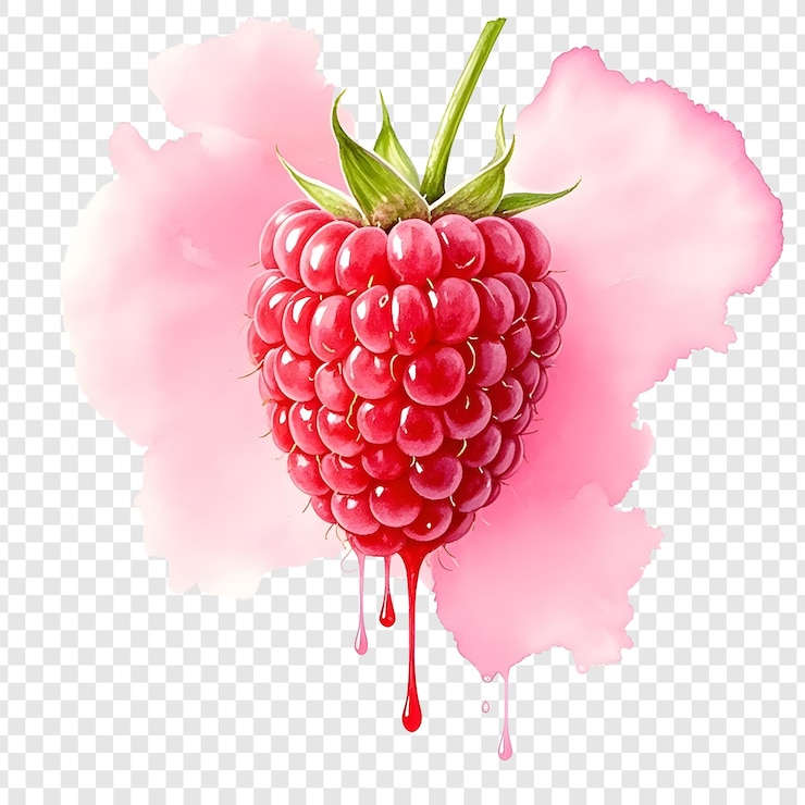 PSD juicy raspberry delight