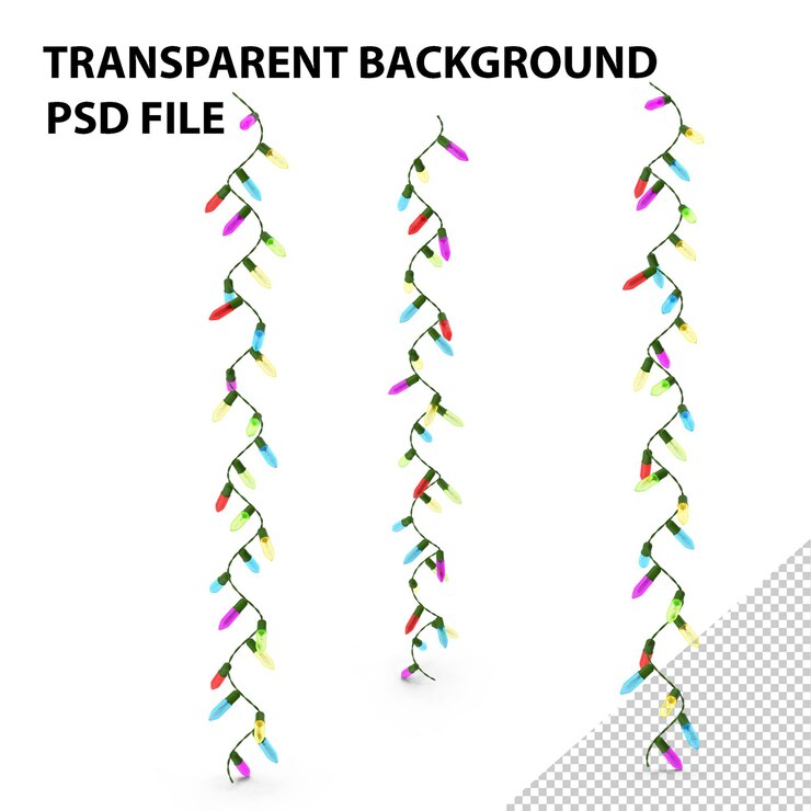 PSD julekrans png