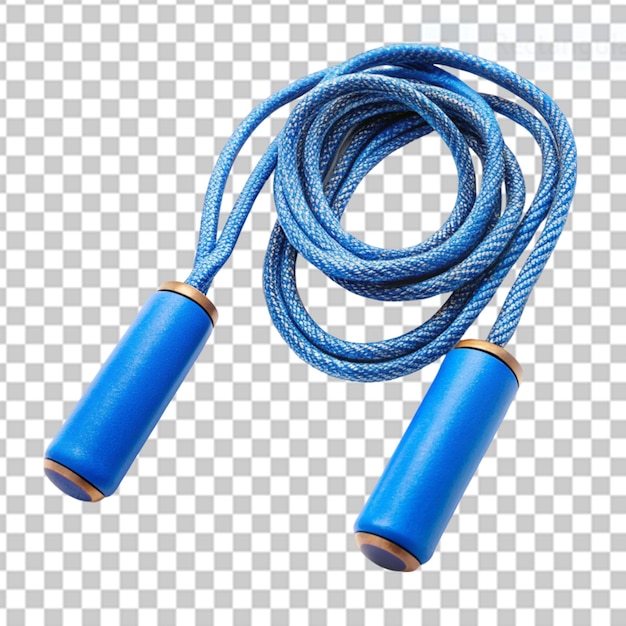 PSD jump rope on transparent background