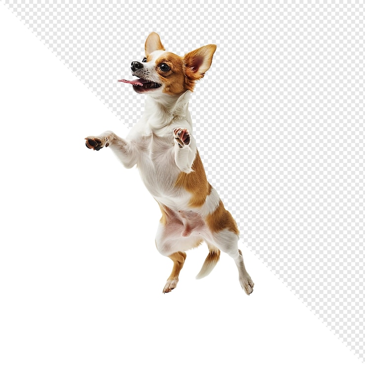 PSD jumping chihuahua