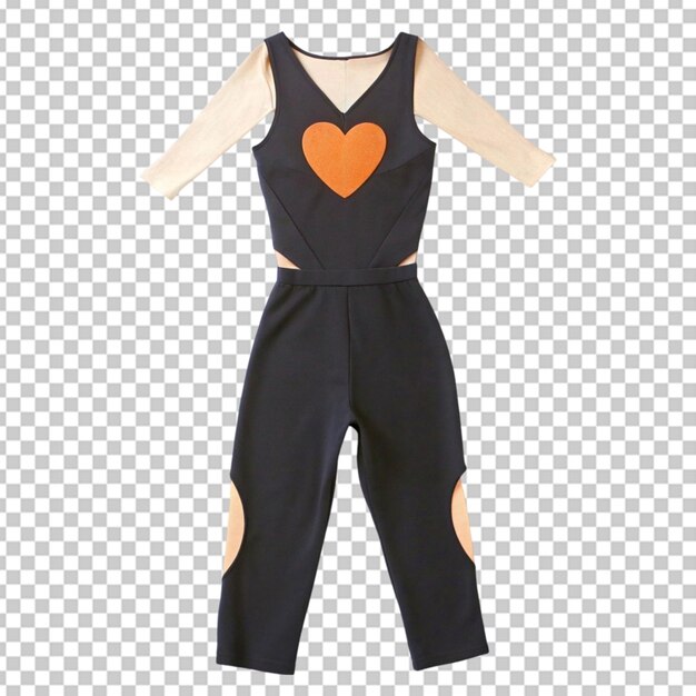 Jumpsuit with shoulder straps and side pockets as womenswear