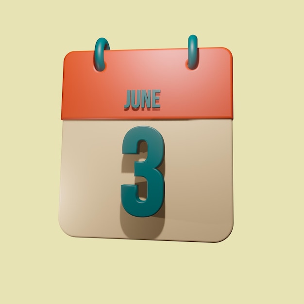 PSD june calendar