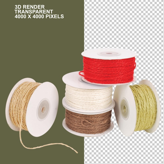 Jute Rope Linen Twinemulti coloures rope textile